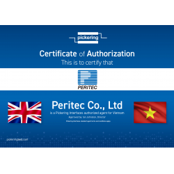 Peritec trở thành đại lý độc quyền của Pickering Interfaces tại Việt Nam