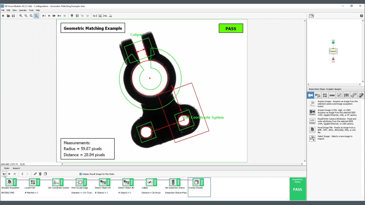 Vision Builder for Automated Inspection
