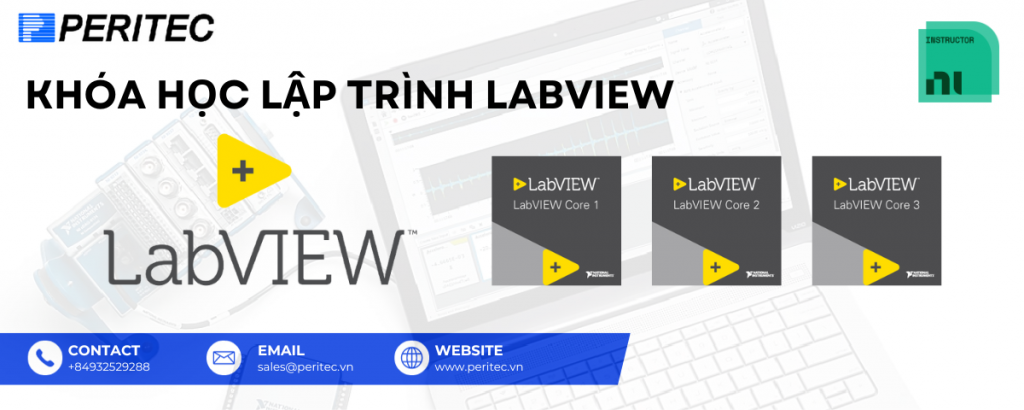 Thông tin đào tạo của khóa học lập trình LabVIEW