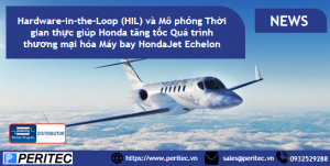 Hardware-in-the-Loop (HIL) và Mô phỏng Thời gian thực giúp Honda tăng tốc quá trình thương mại hóa của máy bay HondaJet Echelon