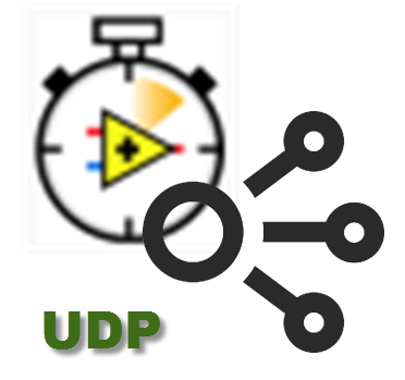 LabVIEW RT icon and UDP network icon