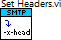 Set Headers